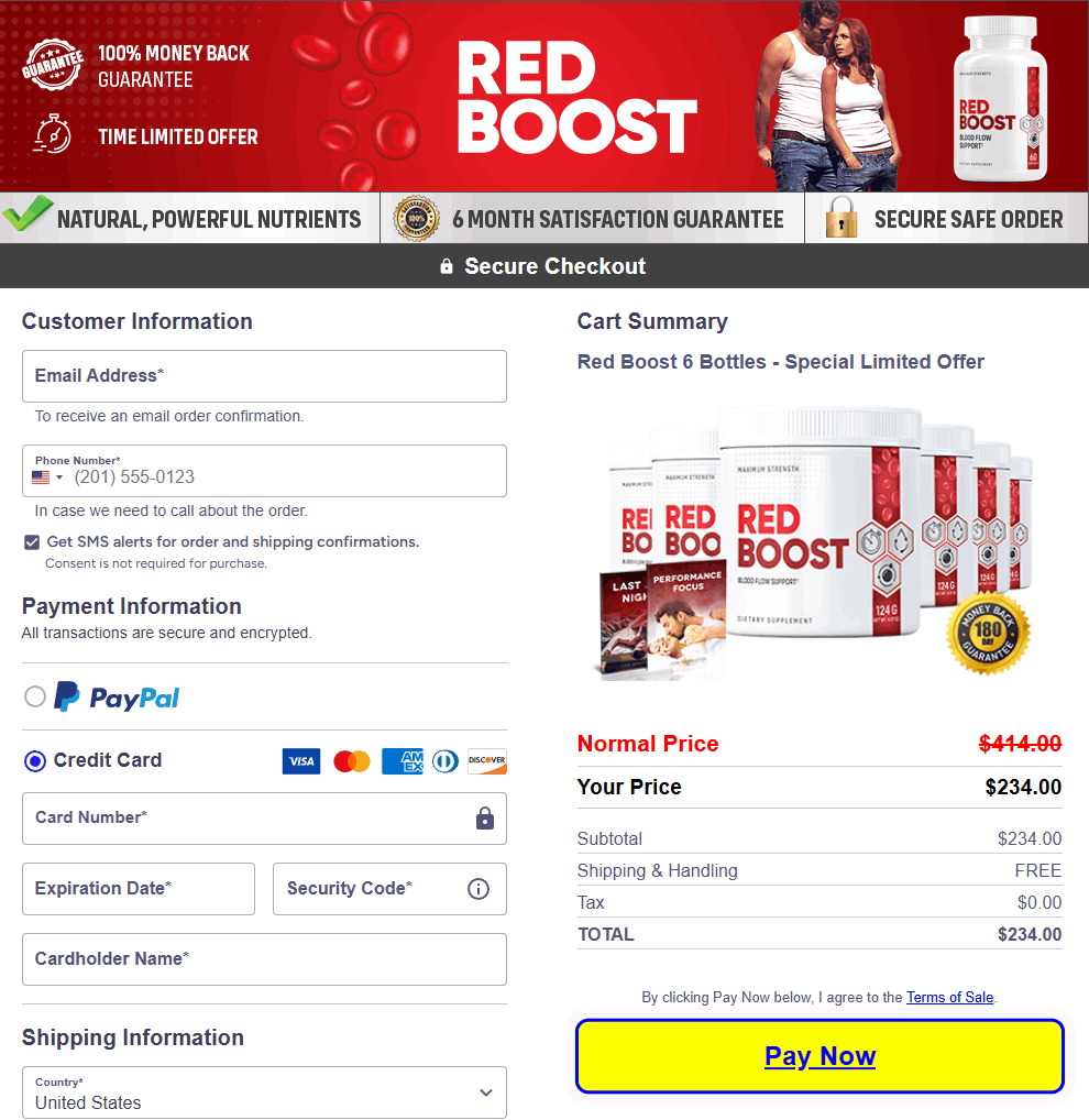 red-boost-checkout-page