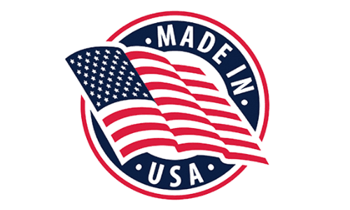 Made in USA certified badge for Red Boost