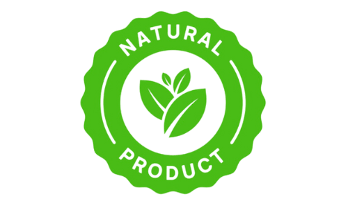 100% natural product badge for Red Boost